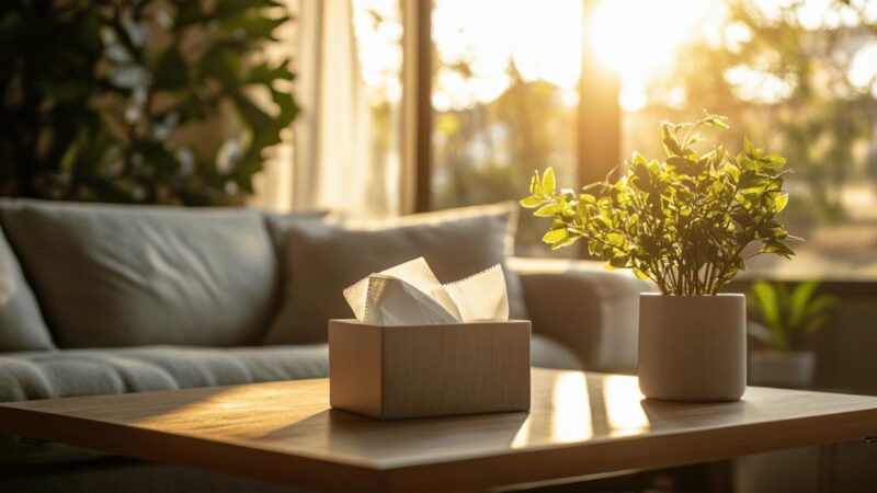 Les avantages des boîtes de mouchoirs en papier dans votre quotidien