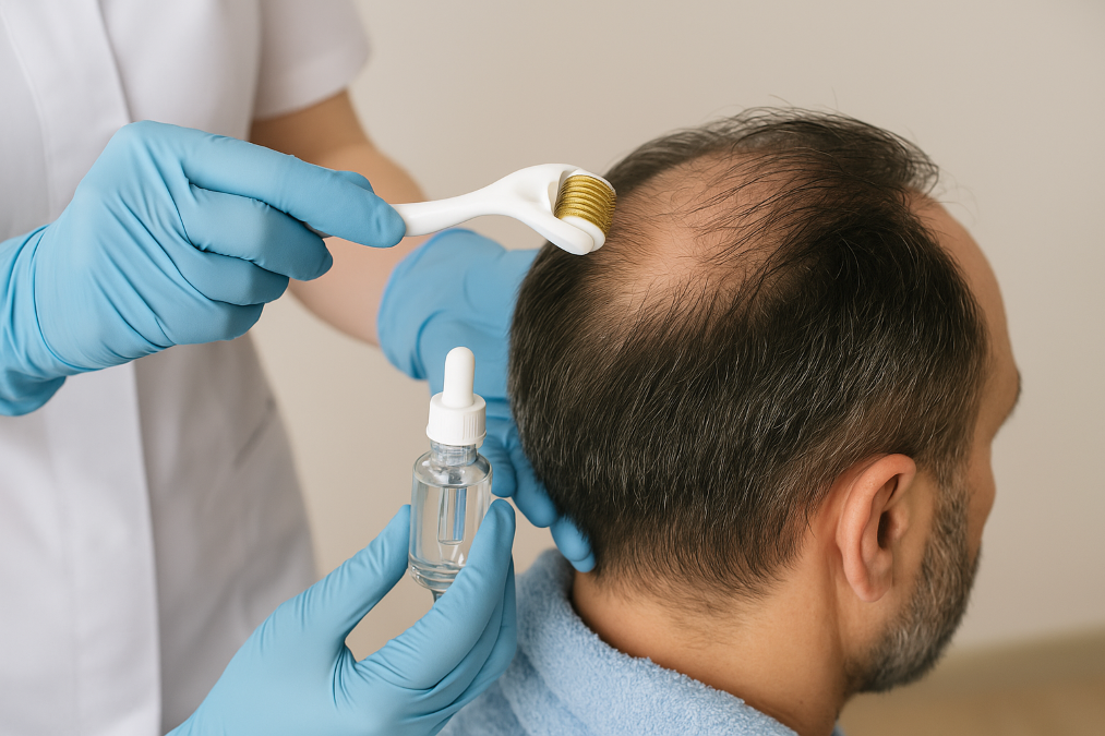 Dermaroller cheveux : protocole médical complet pour stimuler la repousse et protéger le cuir chevelu