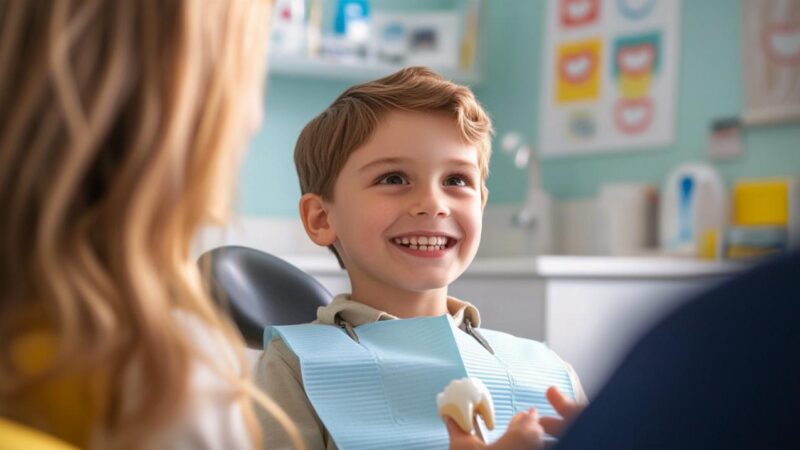 Enfant : quel âge pour une première visite chez le dentiste ? Guide des tarifs et des aides financières pour parents